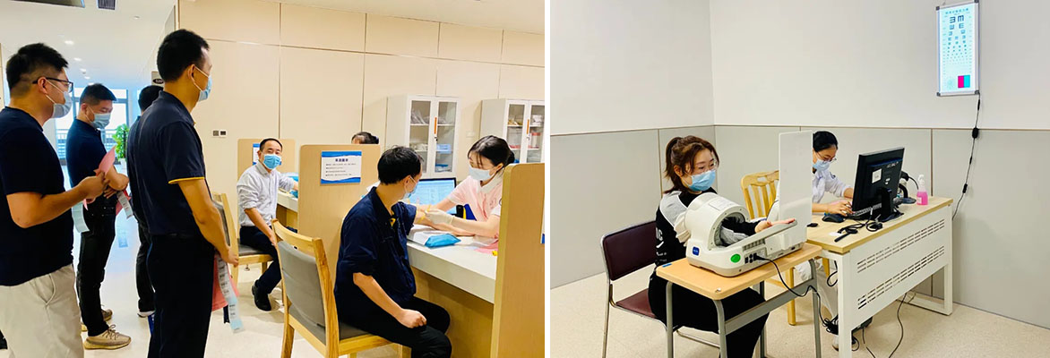 10.19 公司組織開展2021年度管理人員健康體檢(圖2)