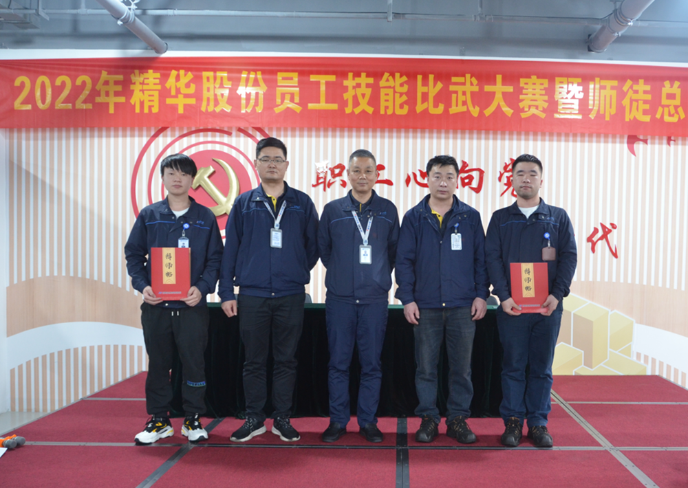 公司舉行技能比武大賽暨師帶徒總結(jié)大會(圖6)