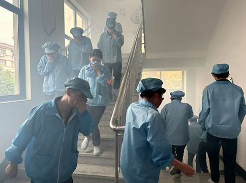 精華股份開展2023年度消防逃生、應急救援演練活動(圖6)