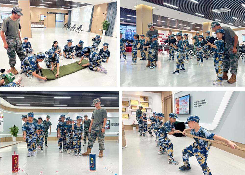 公司暑期候鳥托管班開展國(guó)防教育軍事體驗(yàn)活動(dòng)(圖4)